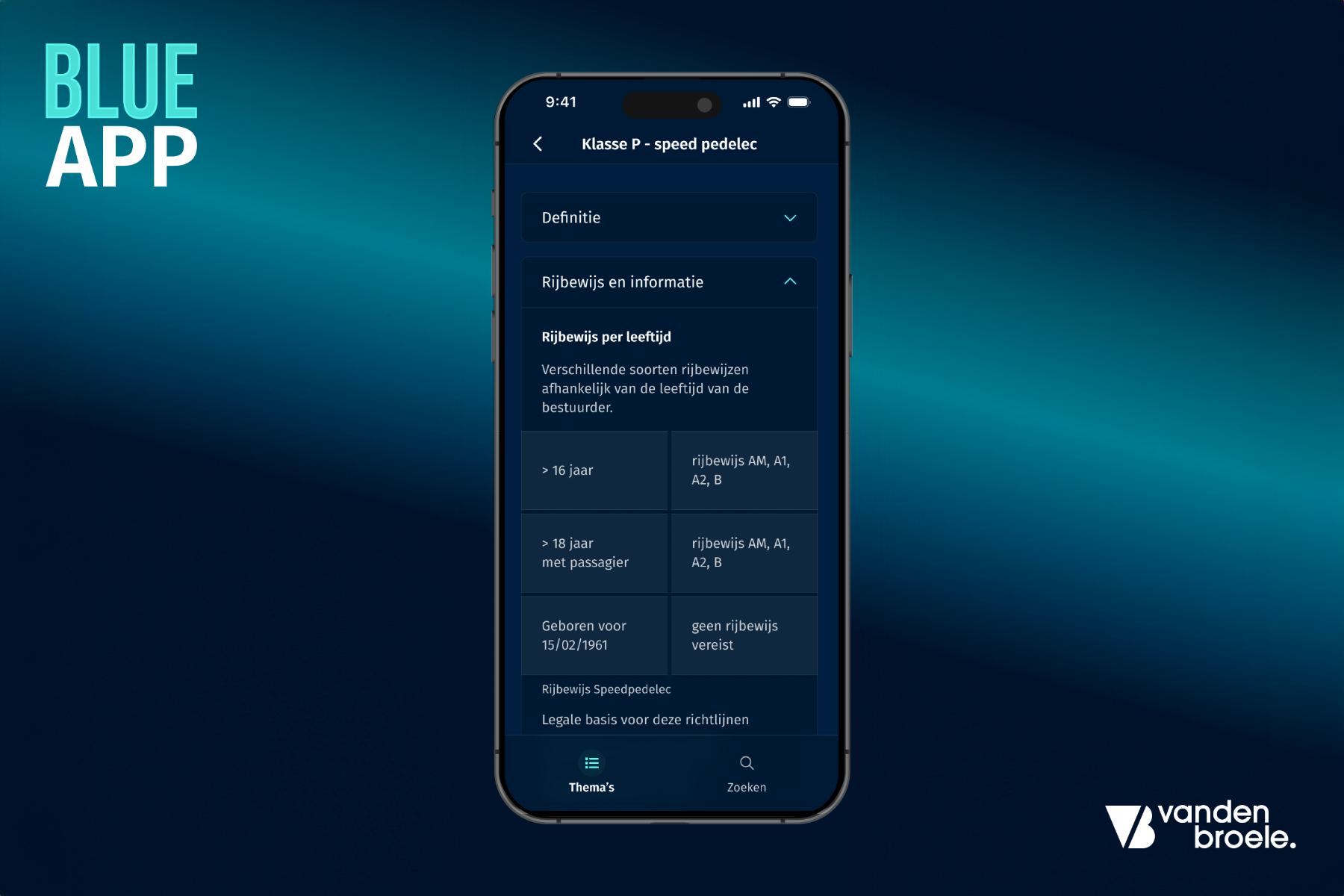 BlueApp - Detailpagina