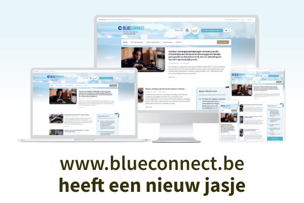 Een nieuw jasje voor www.blueconnect.be