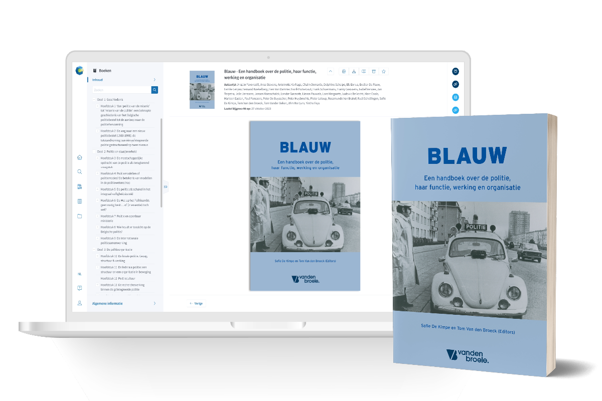Blauw - Een handboek over de politie, haar functie, werking en organisatie